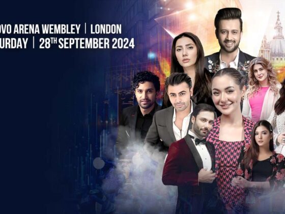 The 9th HUM Awards 2024 Celebrates the Best of Pakistani Entertainment at London's OVO Arena