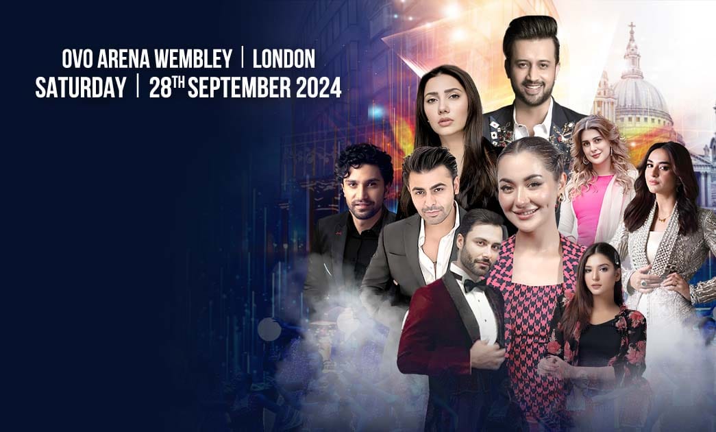 The 9th HUM Awards 2024 Celebrates the Best of Pakistani Entertainment at London's OVO Arena